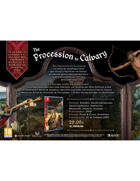 The procession to calvary