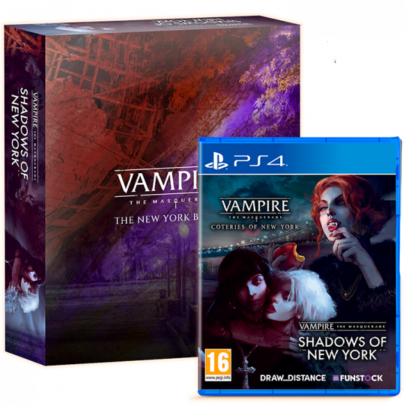 Vampire The Masquerade Bundle Coteries Of New York / Shadows Of New York