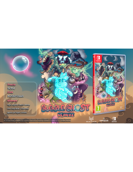 Bubble Ghost Remake Nintendo Switch
