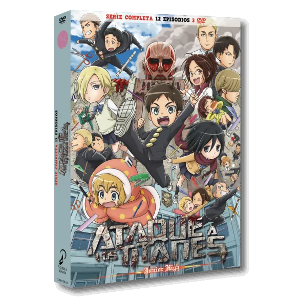 Ataque A Los Titanes Junior High. Serie Completa. Dvd