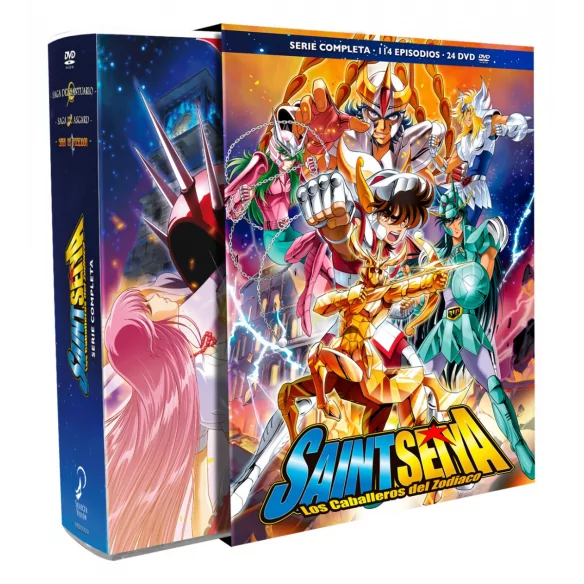 Saint Seiya: Die Zodiac-Ritter. Komplette Serie (Episoden 1-114) Dvd