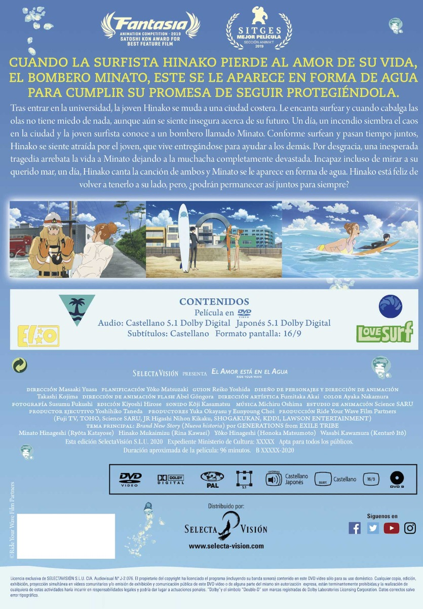 L'amore è nell'acqua Dvd