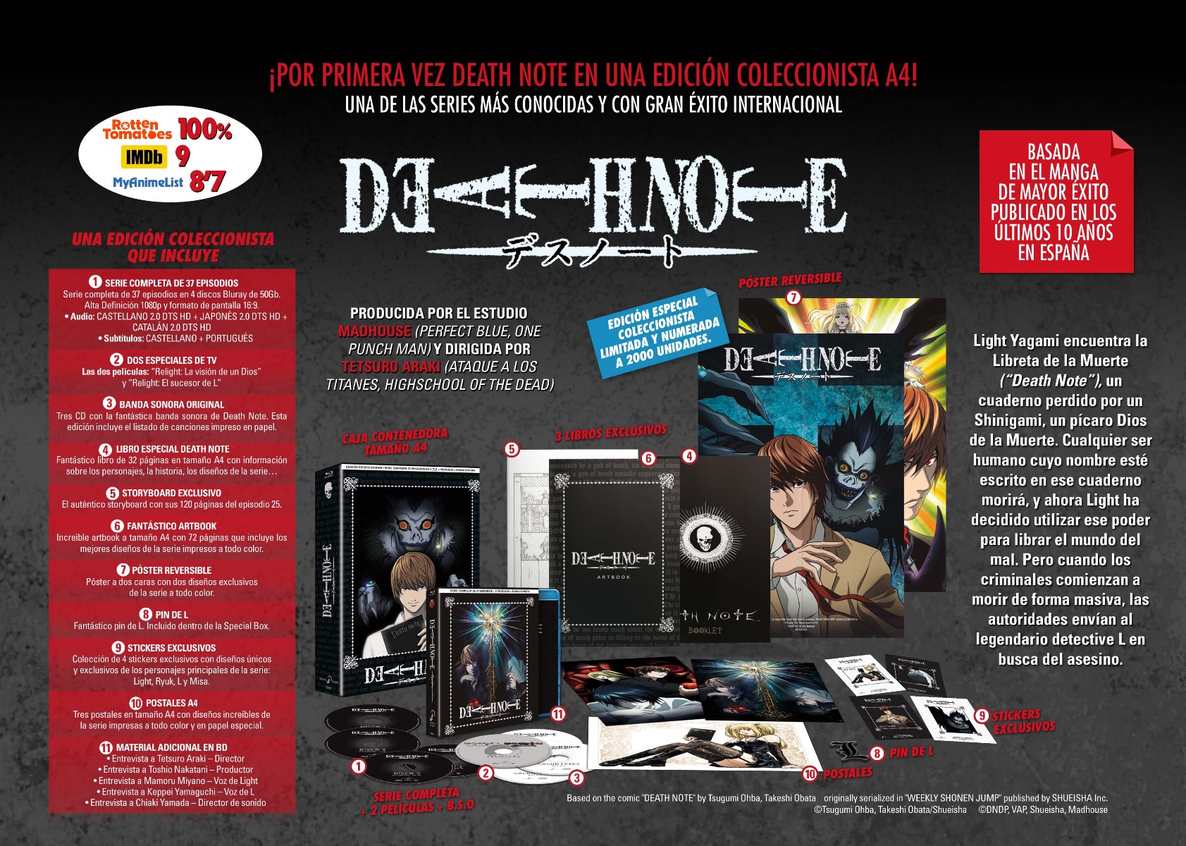 Death Note Bluray Edición...