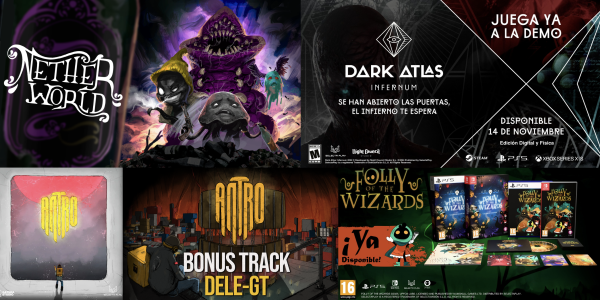 Novedades; NetherWorld, Dark Atlas y +